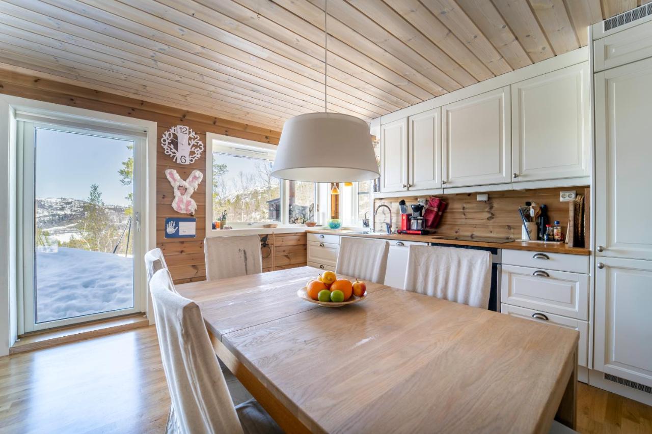 Three-Bedroom Holiday Cottage Tjorhom Dış mekan fotoğraf