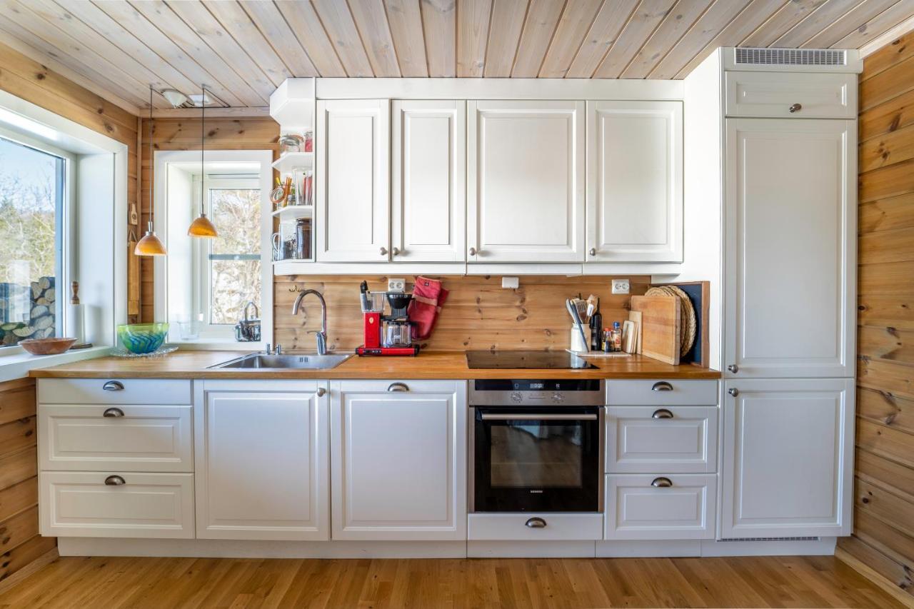 Three-Bedroom Holiday Cottage Tjorhom Dış mekan fotoğraf